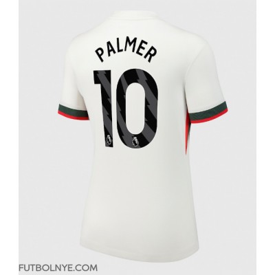 Camiseta Chelsea Cole Palmer #10 Visitante Equipación para mujer 2025-26 manga corta Camiseta Chelsea Cole Palmer #10 Visitante Equipación para mujer 2025-26 manga corta